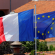Flags of France and European Union flutter above the French Consulate in central Istanbul, Turkey, July 13, 2016. REUTERS/Murad Sezer